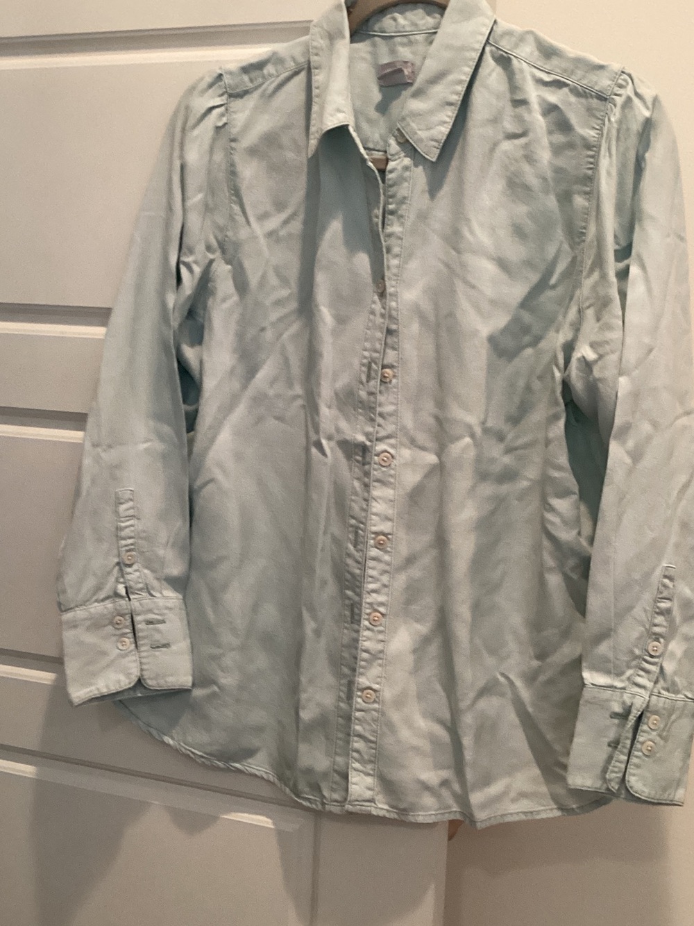 Chico's Light blue Button-Down Women's Shirt